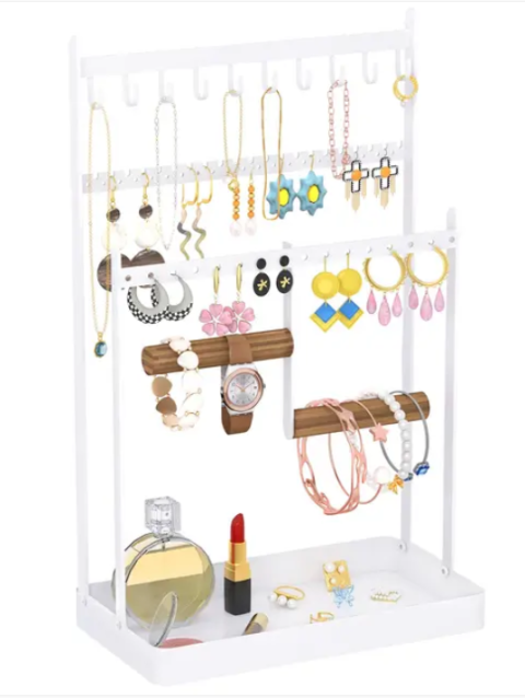 Jewellery Stand Organiser, Earring Organiser Necklace Holder,
